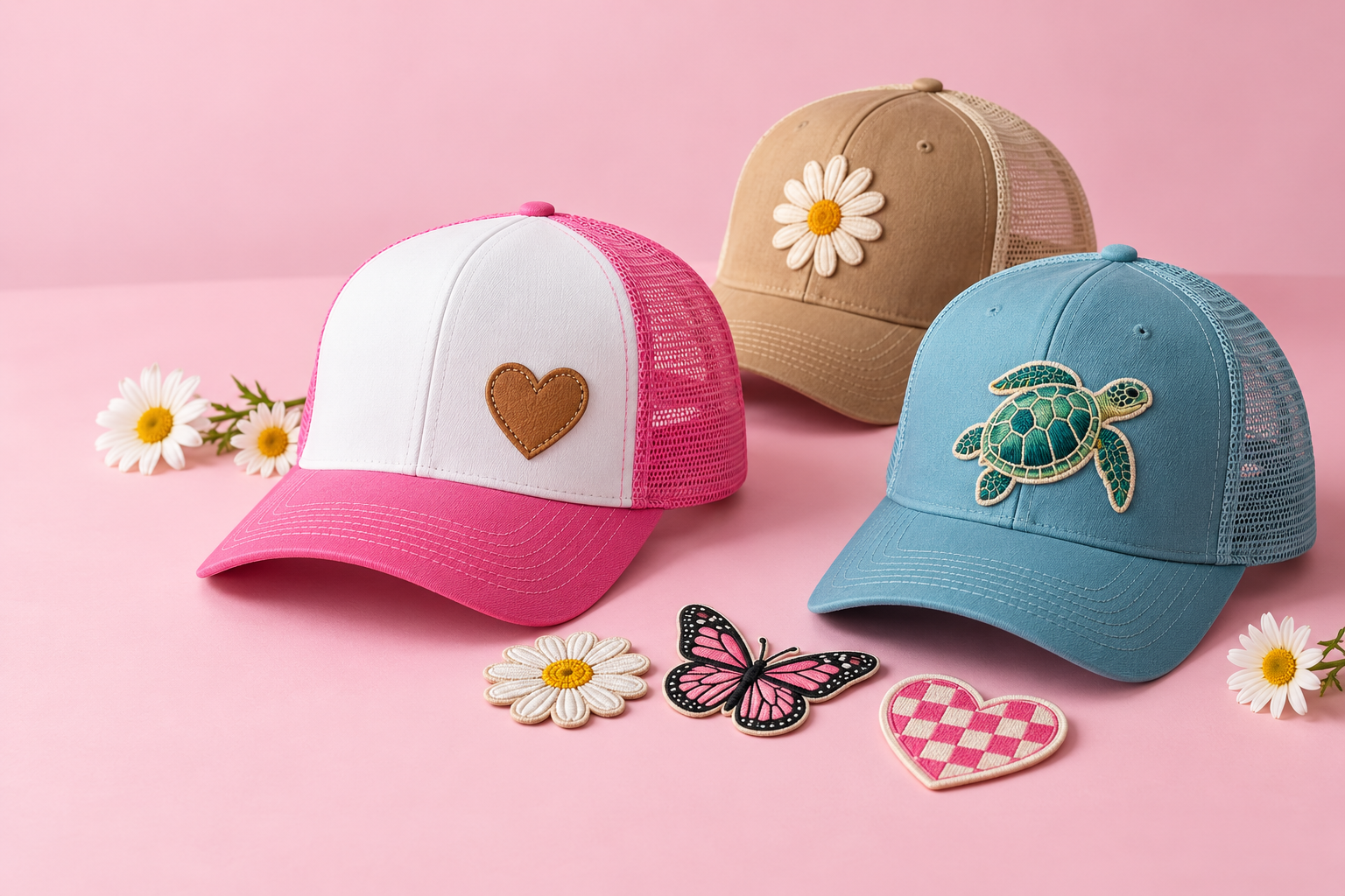 Custom hat and embroidered patch design inspiration